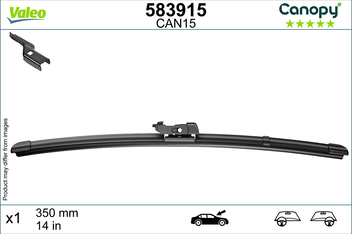Lamela stergator VALEO 583915